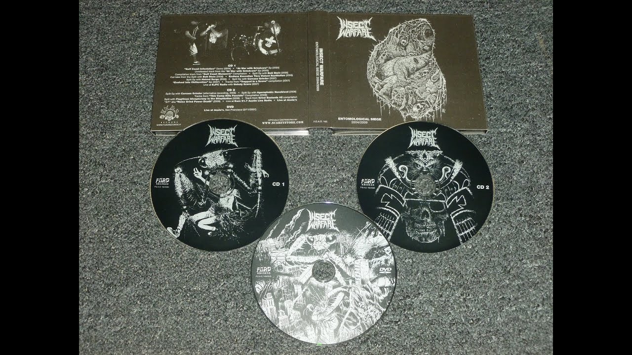 INSECT WARFARE entomological siege 20042009 YouTube