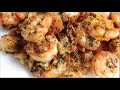 How to make garlic butter shrimp with chili flakes