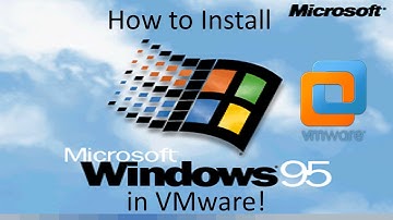 Windows 95 - Installation in VMware