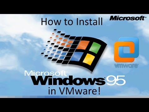 Windows 95 - Installation in VMware