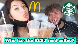 Who Has The BEST Iced Coffee? | *We Try Them For You*