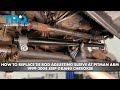 How to Replace Tie Rod Adjusting Sleeve at Pitman Arm 1999-2004 Jeep Grand Cherokee