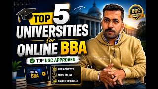 Top 5 Online BBA Universities in India | Best Colleges for BBA Studies | Online BBA kaise kare ?