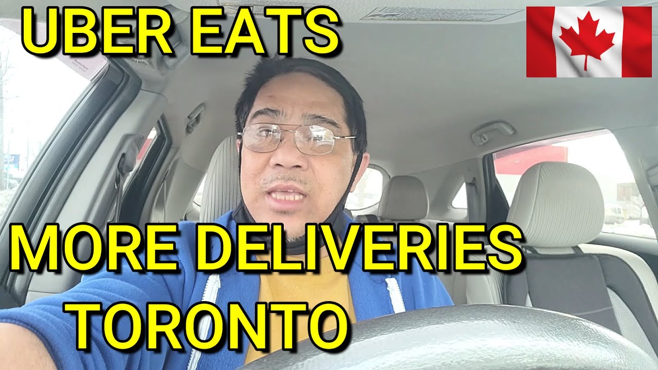 UBER EATS MORE DELIVERIES AT TORONTO CANADA YouTube