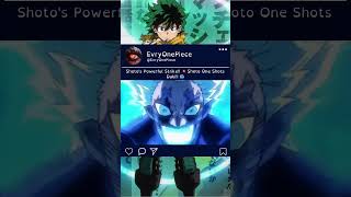 Shoto's Powerful Strike!! 💥 Shoto One Shots Dabi!! 🥶 #shorts