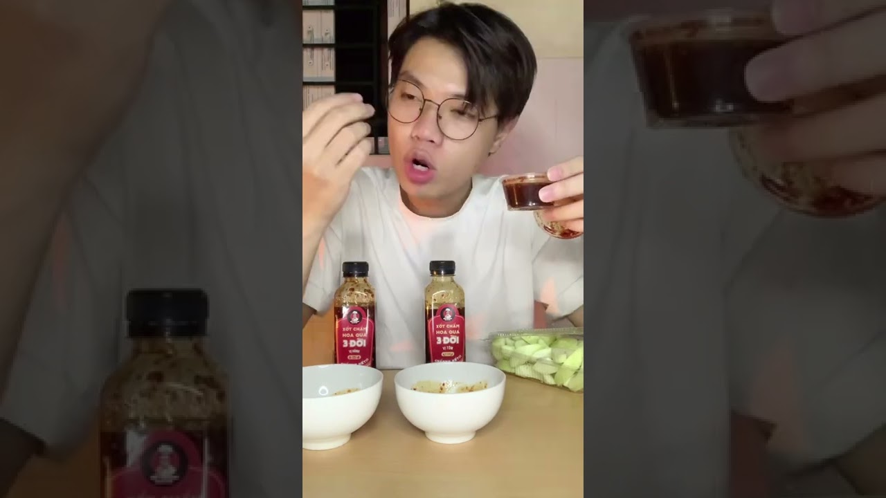 So sánh xốt chấm hoa quả 3 đời Bếp Trưởng Review và... - youtube