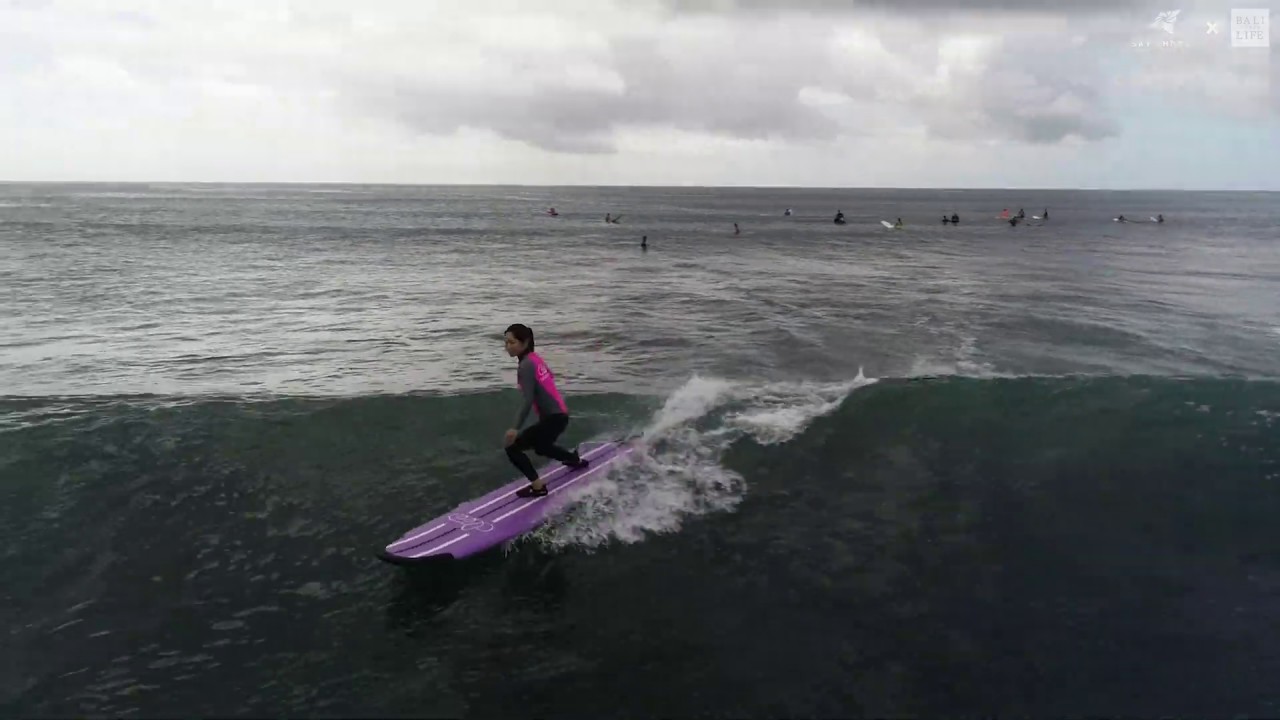 Surfing BabyReef Sanur BALI 06:00 01Jan.2019 - YouTube