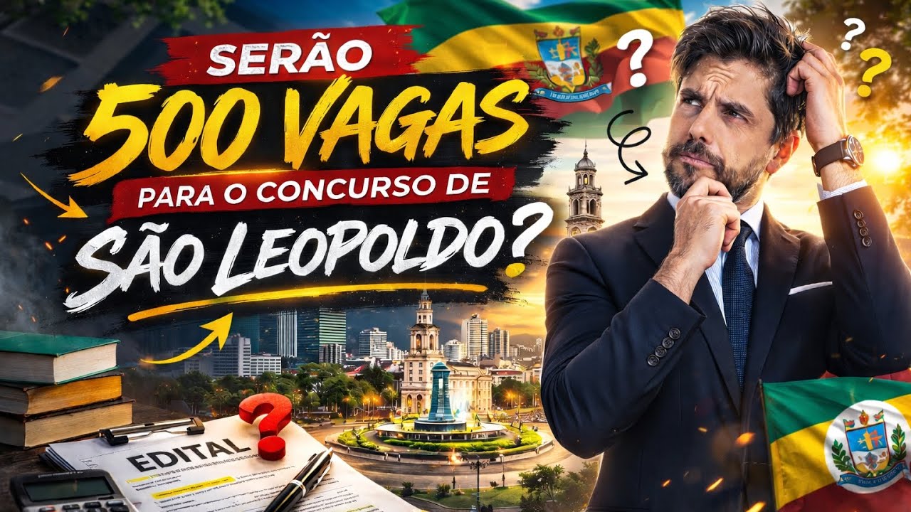 Concurso de São Leopoldo 2026: 500 Vagas Confirmadas com Banca La Salle?