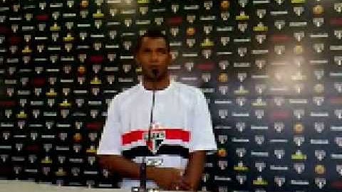 Renato Silva dá coletiva no CT