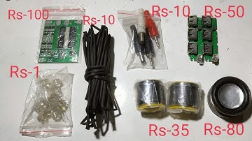 Basic starter Science project kit useful for school science project.