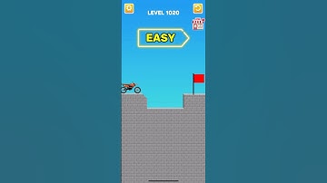 draw bridge puzzle game level 1020 #gaming #drawing #Shorts