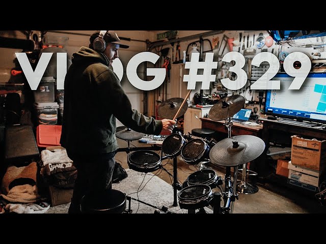 VLOG #329 / We're Recording an Album! / February 18, 2022