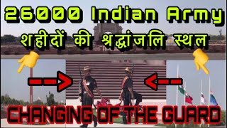 Changing of the Guard in Delhi India | Emotional Story of INDIA GATE | Army Martyrs at war Memorial