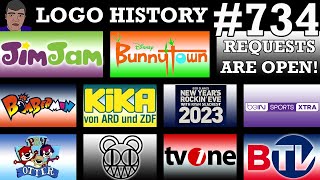 LOGO HISTORY #734  - KiKA, JimJam, Radiohead, PB&J Otter, Bunnytown, BeIN Sports Xtra & More...