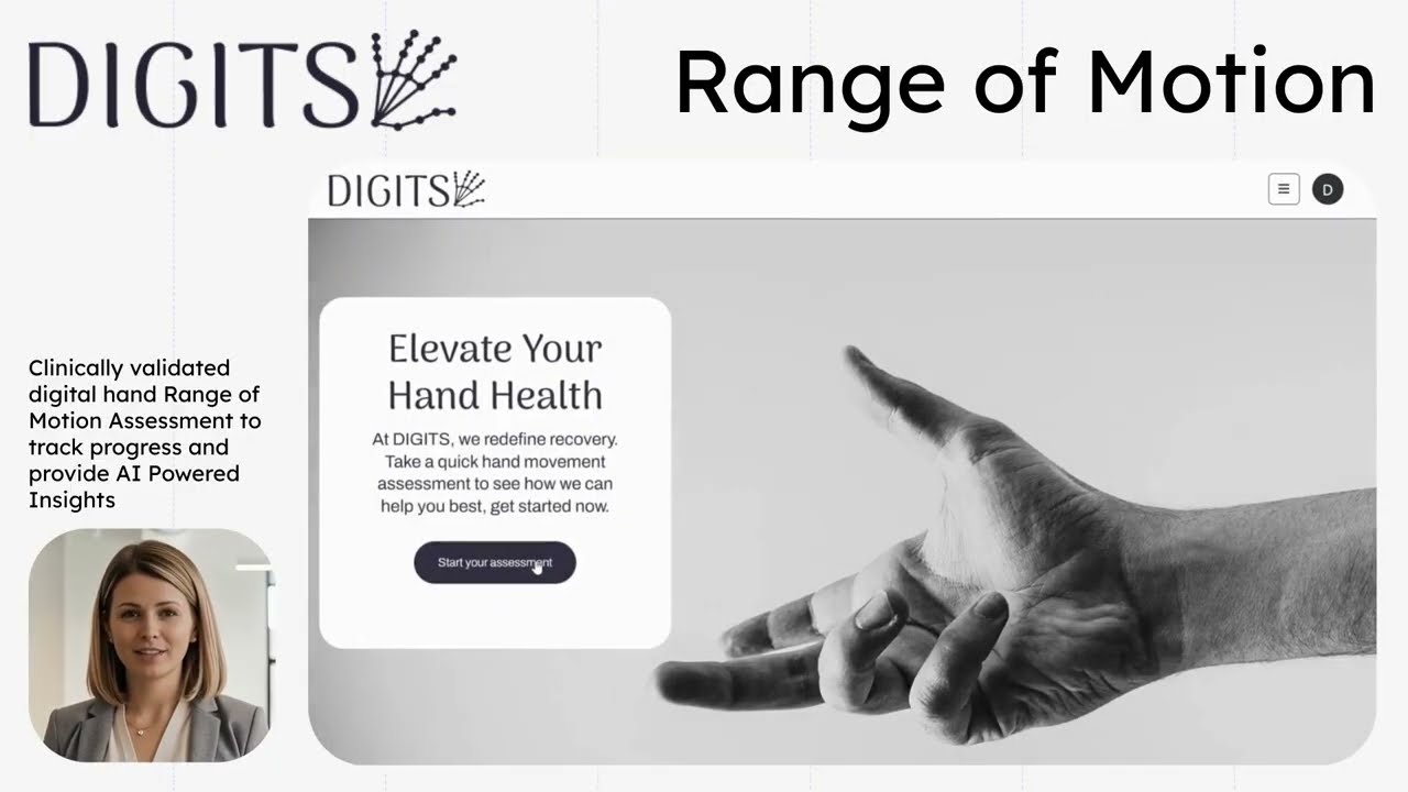 DIGITS Health — Product Demo | Transforming Hand Assessment with AI