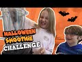 Halloween (super disgusting) Smoothie Challenge // The Holderness Family