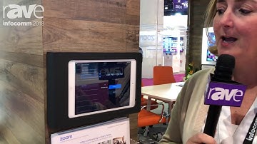 InfoComm 2018: Zoom Shows Zoom Rooms Scheduling Display Capabilities