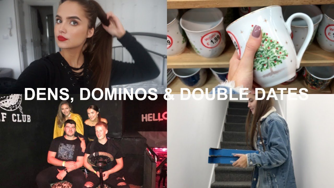 Weekly Vlog 2- DENS, DOMINOS & DOUBLE DATES | Adina May