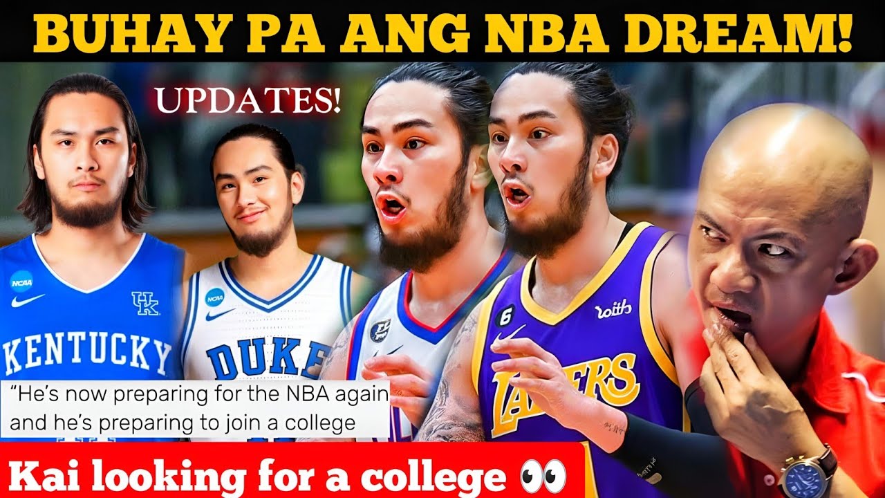 LALONG UMUGONG! KAI SOTTO to NCAA for NBA from SOURCES! BIG DREAMS MAY CHANCE PA! -yeng