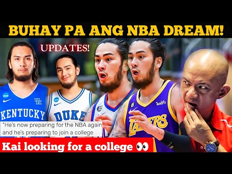 LALONG UMUGONG! KAI SOTTO to NCAA for NBA from SOURCES! BIG DREAMS MAY CHANCE PA! -yeng