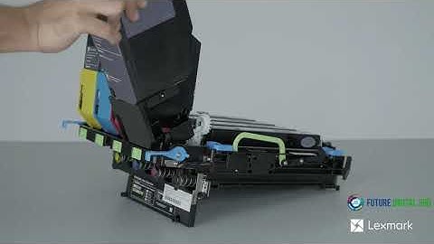 Replacing the imaging unit | Lexmark XC4140