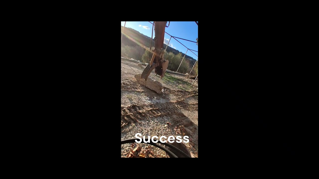 rock picker for mini excavator