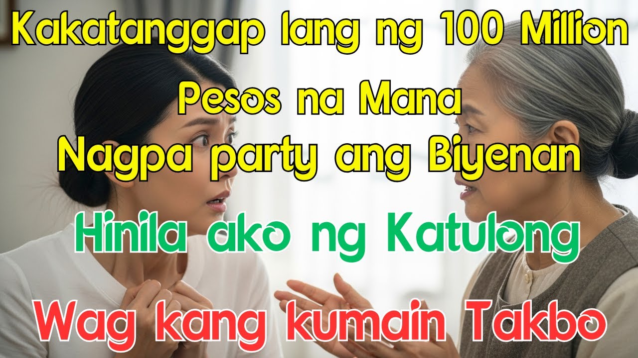Kakatanggap lang ng 100 Million Pesos na Mana, Nagpa-party ang Biyenan, Hinila ako ng Katulong
