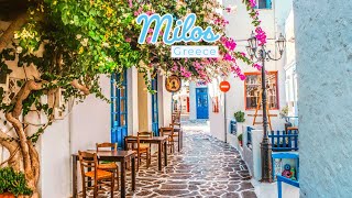 Milos, Greece 🇬🇷 | October 2023 | 4K 60fps HDR Walking Tour