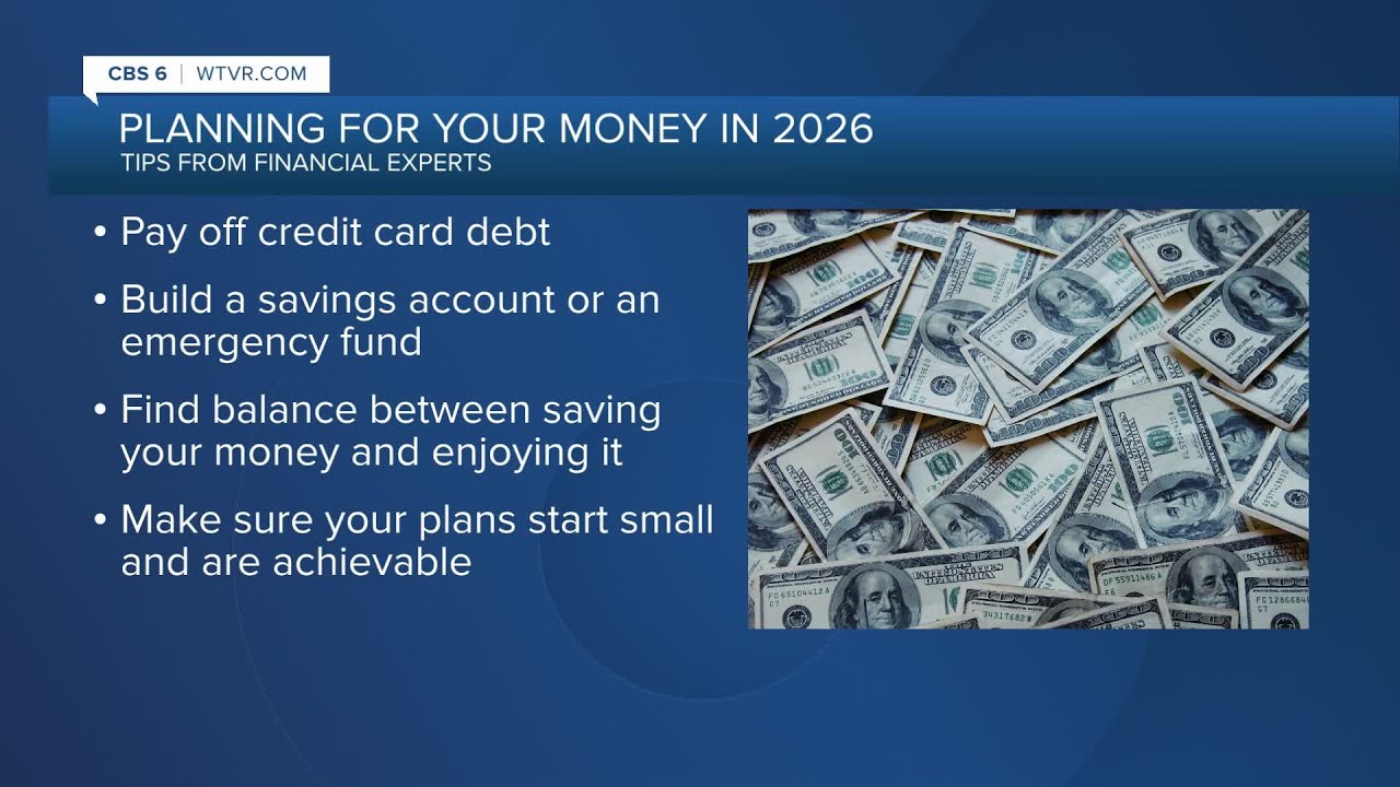 Financial experts offer tips for 2026