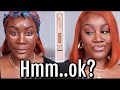 TESTING new Revolution eye bright illuminating under eye concealer on DARK SKIN