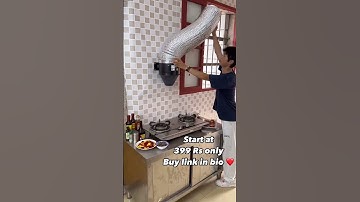 Amazing Mini chimney 😲 for kitchen only 399  #kitchen #kitchengadgets #shorts