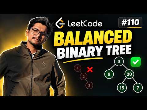 Balanced Binary Tree in Java | LeetCode #110 | Binary Tree DSA 🌳