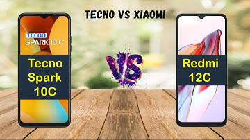 Tecno Spark 10c vs Redmi 12c | Redmi 12c vs Tecno Spark 10c