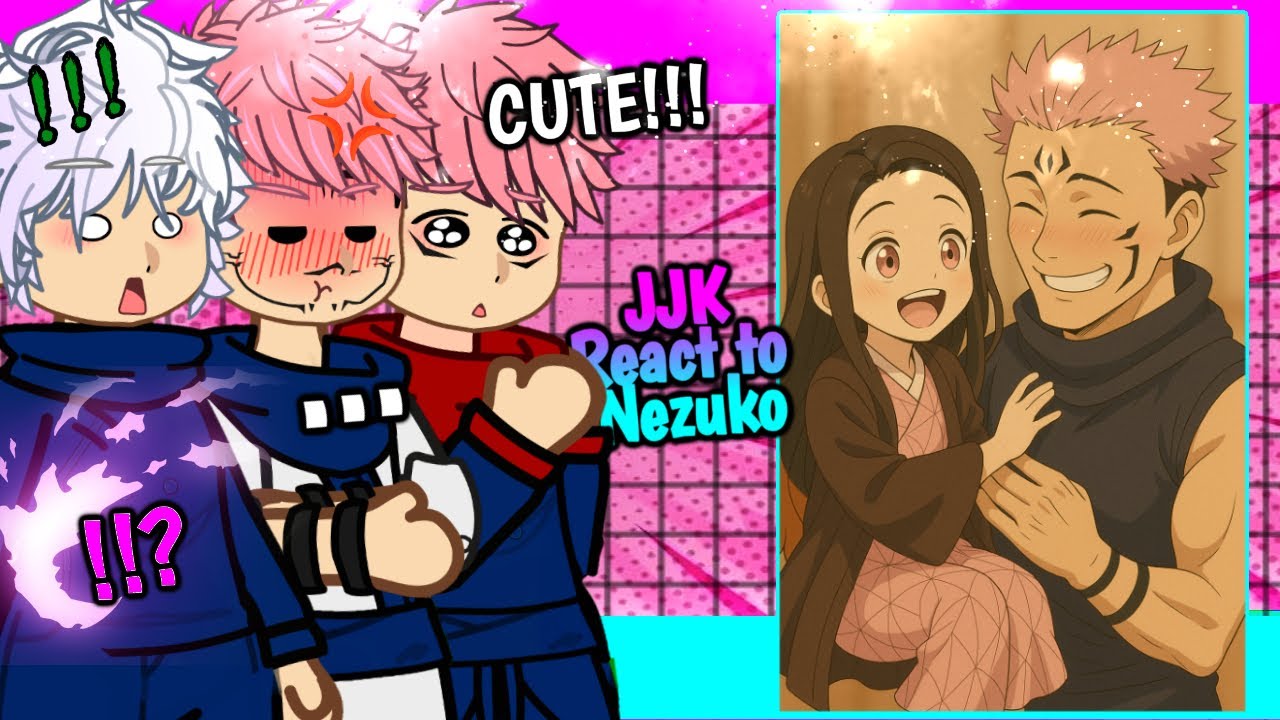 Jjk React to Nezuko As Sukuna's Little Sister (🇺🇸/🇪🇸/🇧🇷) Demon Slayer x JJK / Crossover