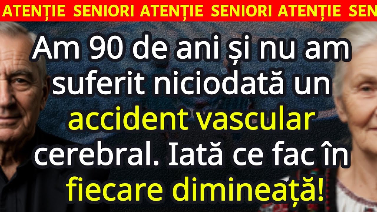 👴👵 6 OBICEIURI DE DIMINEAȚĂ care te pot SALVA de un AVC | SECRETELE NEUROLOGILOR