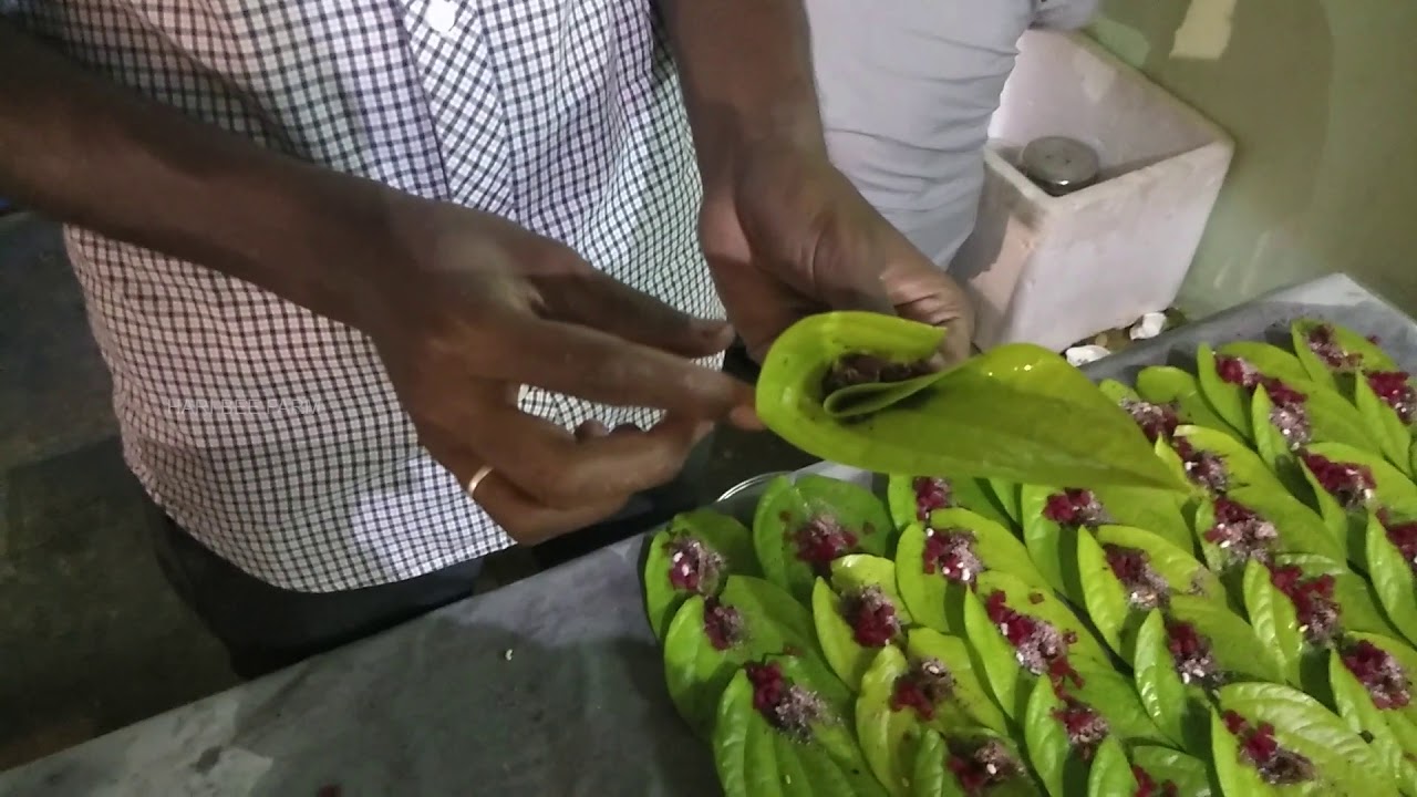 பீடா மடிக்கும் முறை how to fold beeda