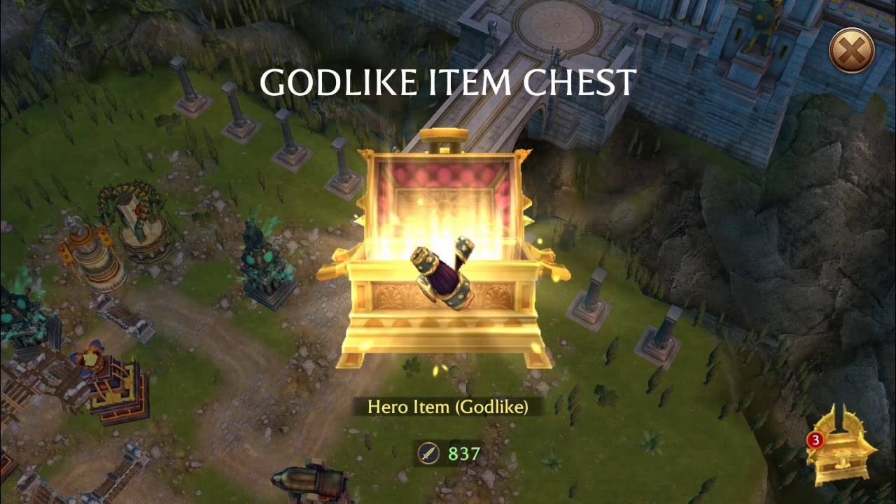 OLYMPUS RISING Athena Godlike chests opening x6 YouTube