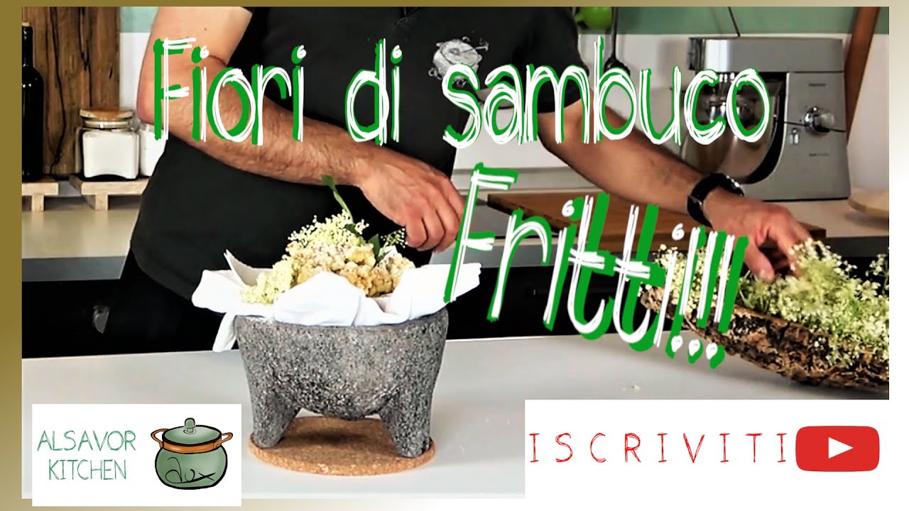 Ricetta dei Fiori di sambuco fritti