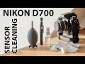 Nikon D700: How to clean the sensor