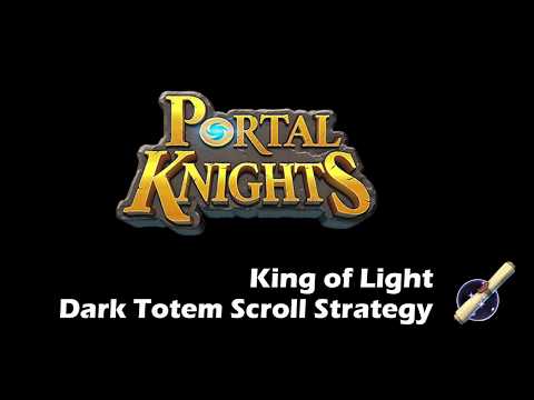 Portal Knights: King of Light - Dark Totem Scroll Strategy