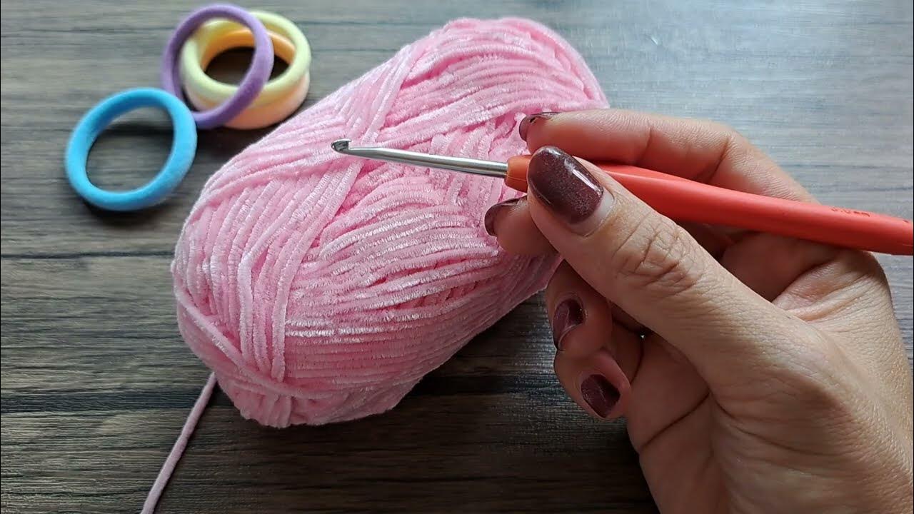 DIY Tutorial 💖 How to crochet hair ties 💖💖 Beginner Friendly 💖💖💖 YouTube