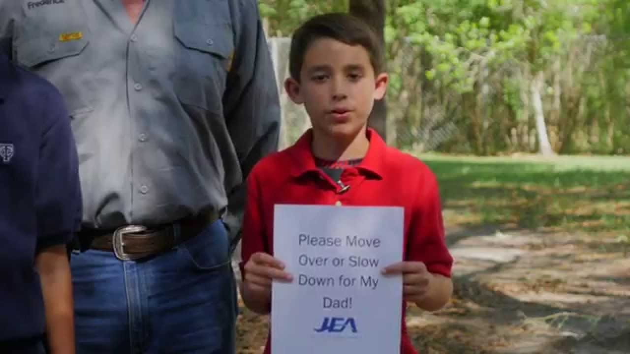 Move Over for JEA Utility Vehicles - YouTube