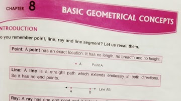 DAV class 6 maths chapter 8 Basic geometrical concepts - all questions solved