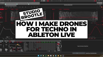 How I Make Drones For Techno In Ableton Live