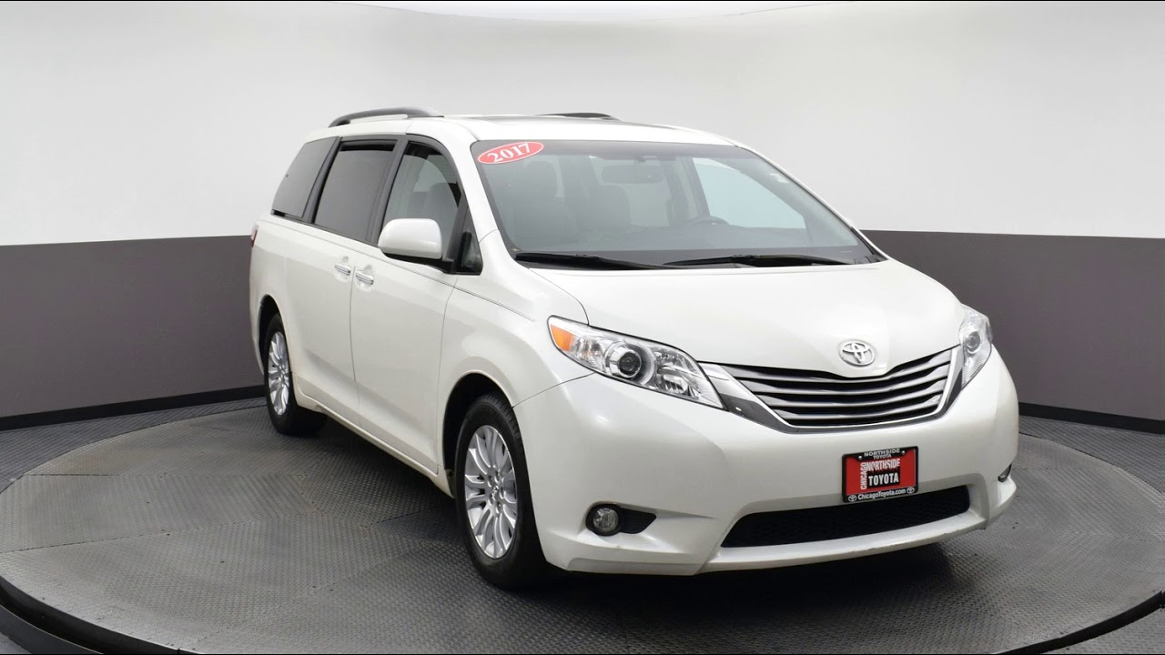 2017 Super White Toyota Sienna Mini-van, Passenger #P11813 - YouTube