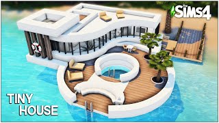 Tiny Ocean House [No CC] - Sims 4 Speed Build | Kate Emerald