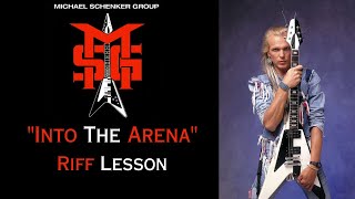 Michael Schenker Group Into The Arena Riff Lesson