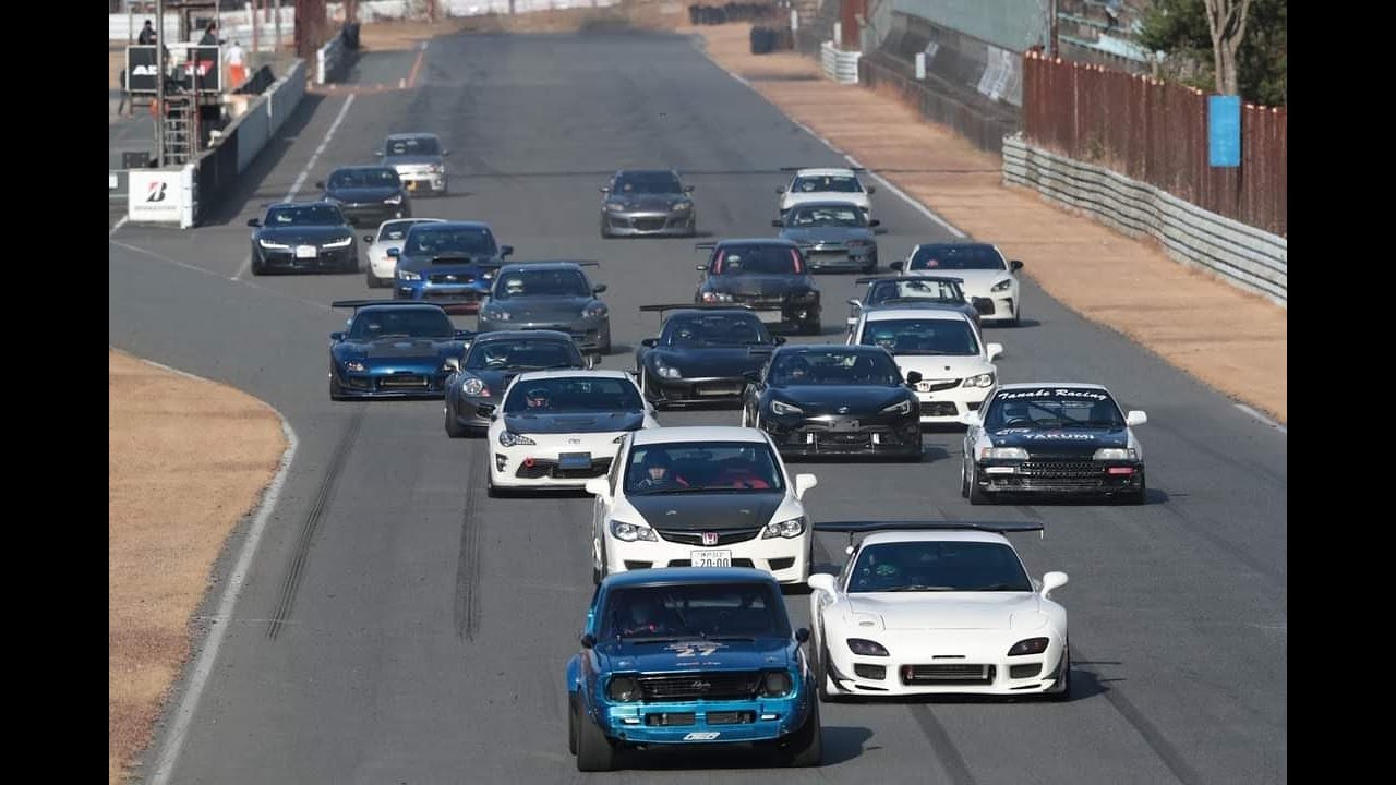 時代に負けない！ 格上の車を追っかけるの気持ちいんです！ 12/10 FUN RUN ファンラン セントラルサーキット RSHAMADA TE27 レビン