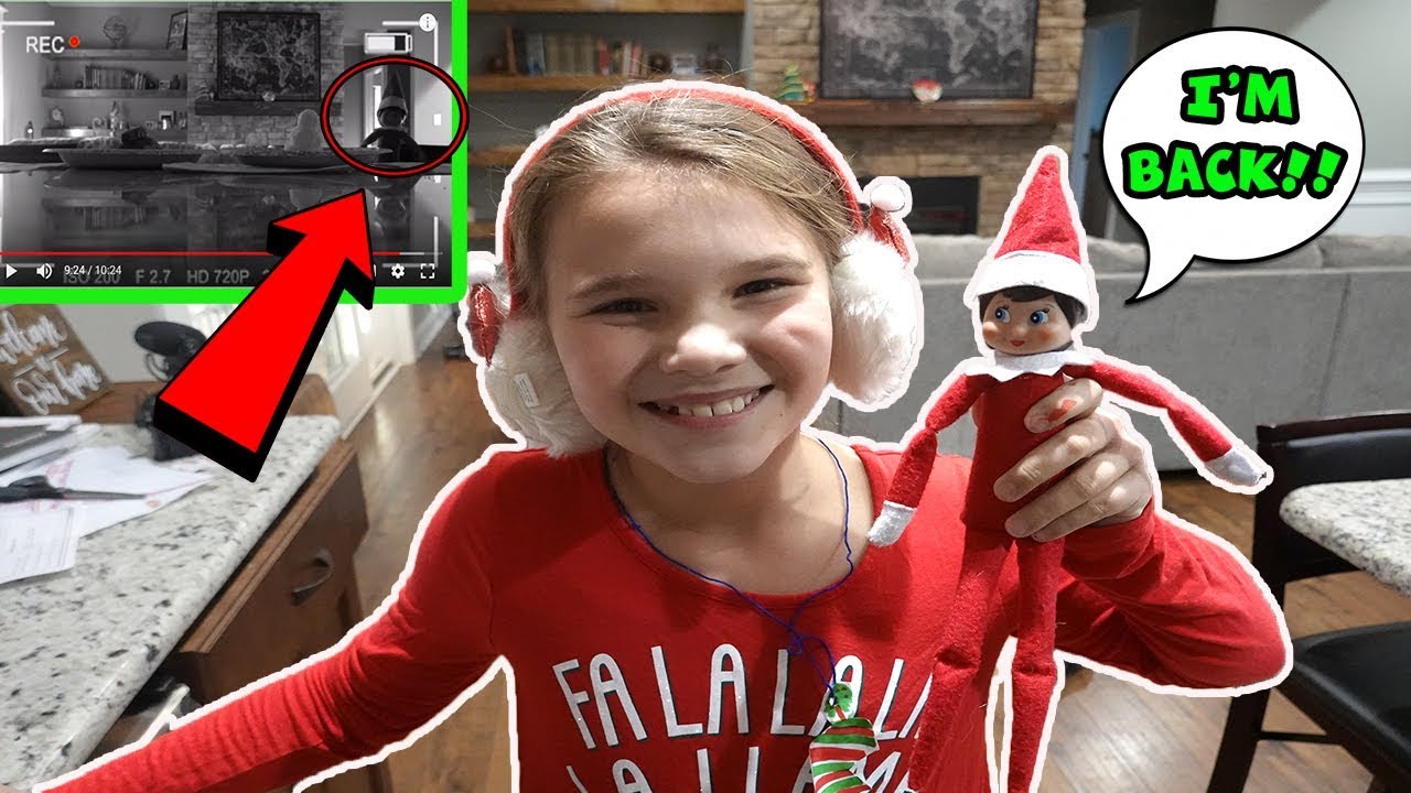 Elf On The Shelf Came Back Elf Caught Moving On Camera How To
