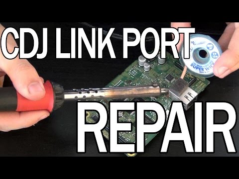 Fixing CDJ Link Jack (CDJ2000Nexus, CDJ2000, CDJ900...)